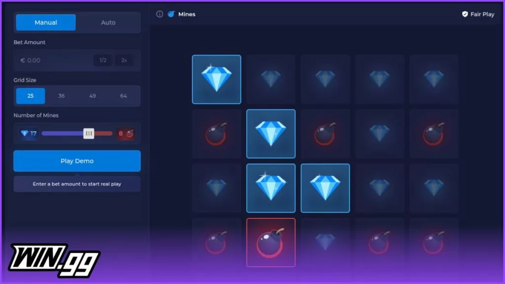 rainbet originals - mine game