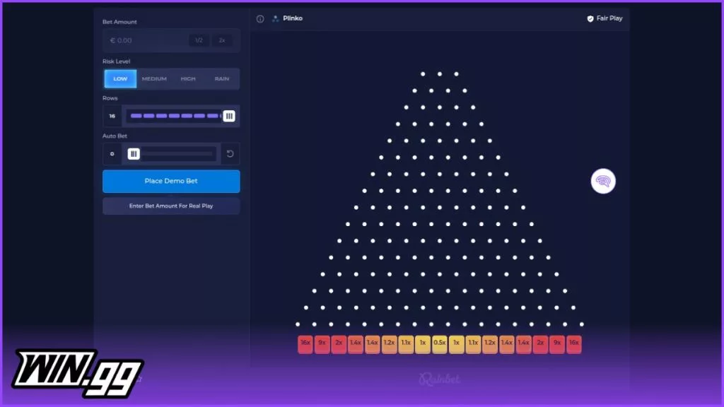 rainbt plinko original