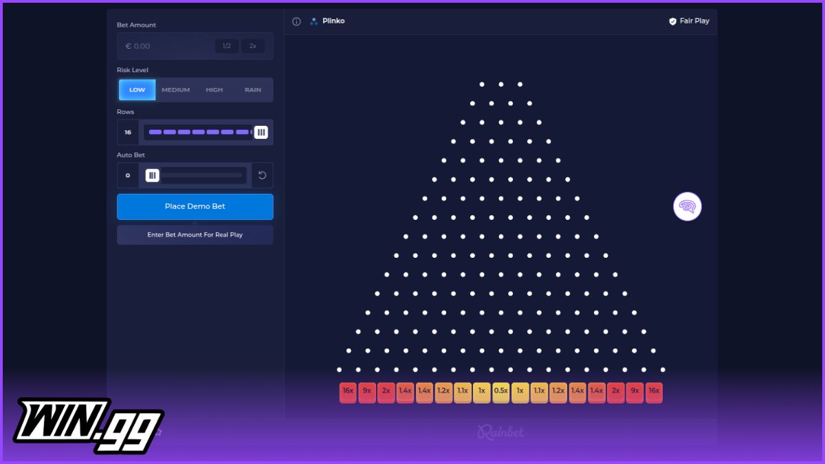 rainbt plinko original
