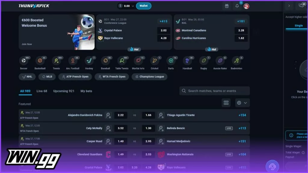 sites like thunderpick casino