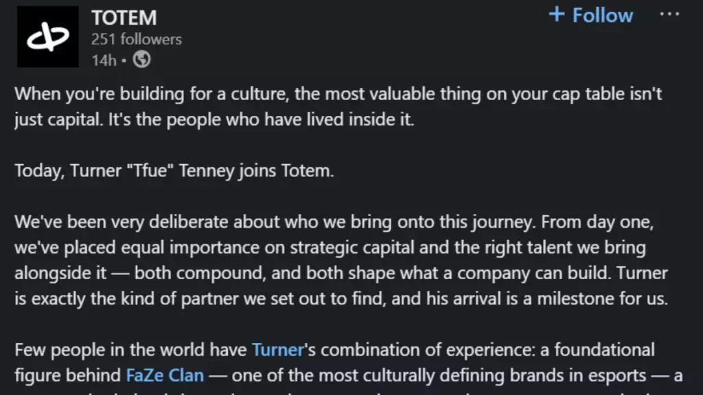 Totem LinkedIn