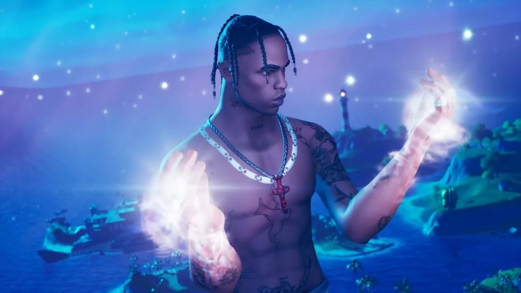 Travis Scott, most rarest fortnite skins