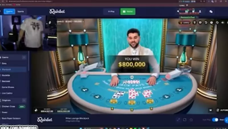 Adin 1 mil Blackjack greatest win