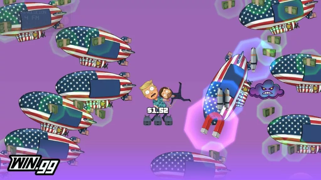 Playing the Drop the Boss 2 Maralago game