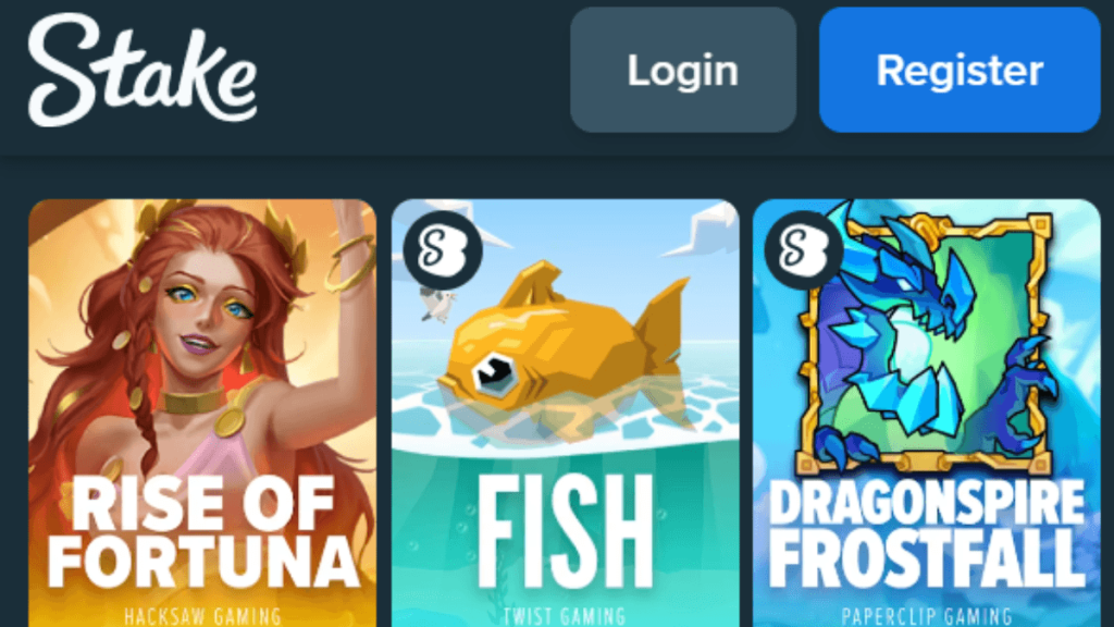 Stake crypto casino app