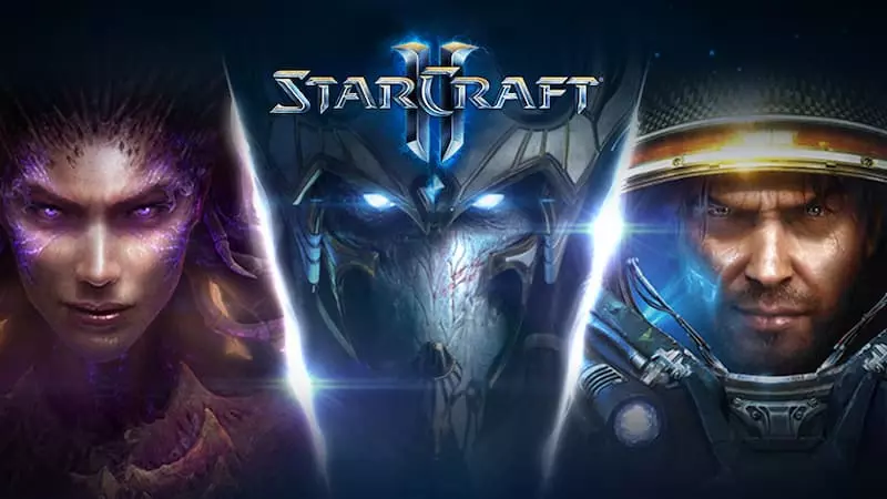 Starcraft 2 title art