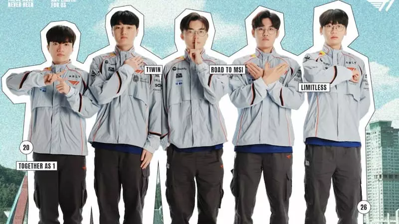 T1's 2026 MSI team