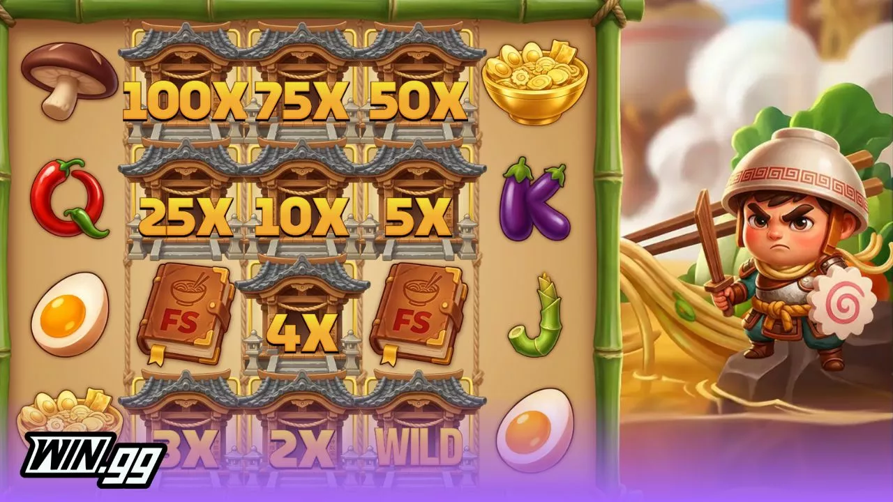 Satisfy your food cravings — How to play the Ramen Quest slot by Degen Labs