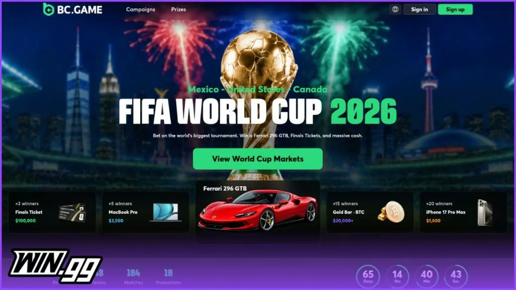 bc.game world cup 2026 bonuses and promotions