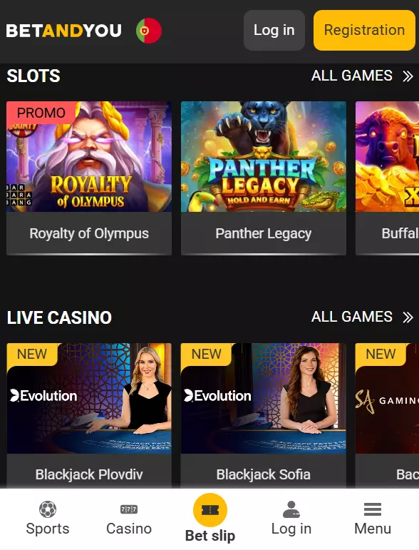 betandyou crypto casino app
