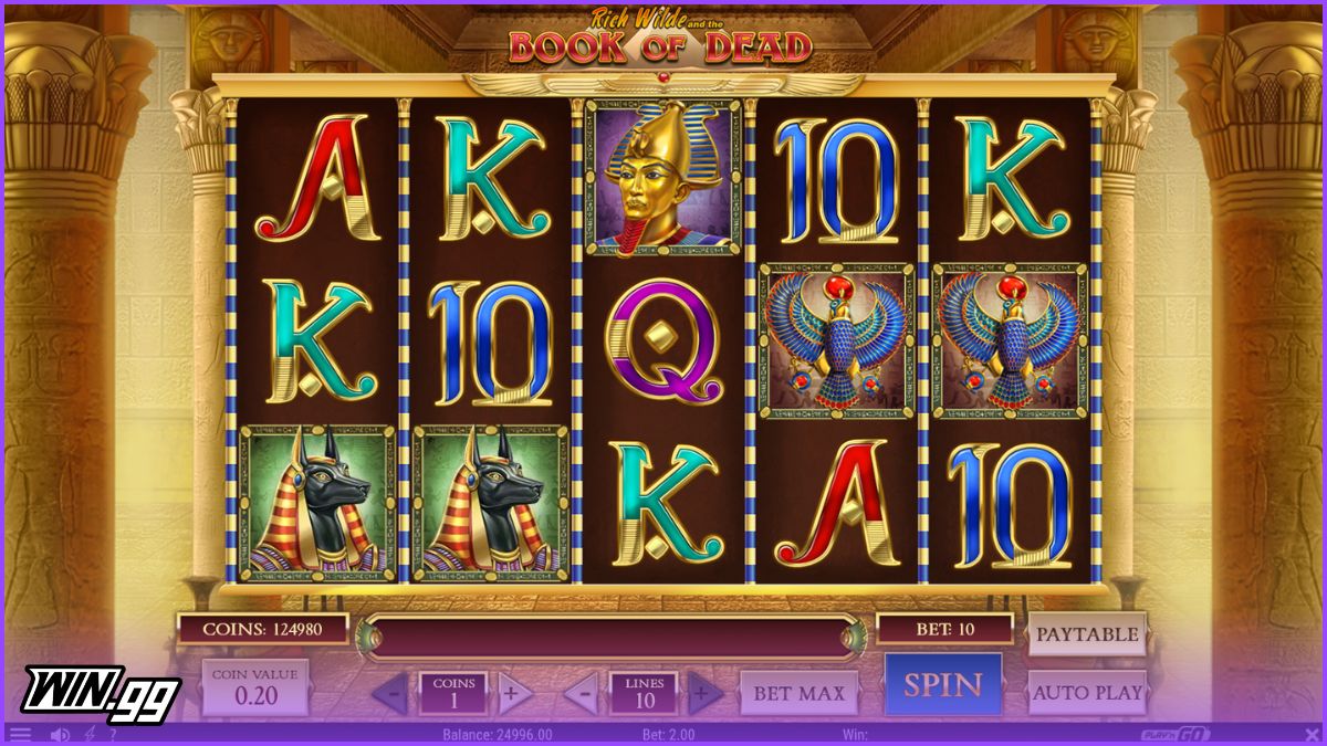 book of dead free slot