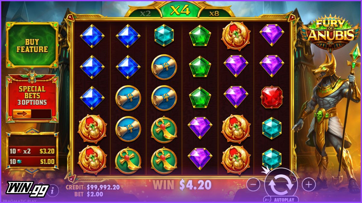 fury of anubis popular free slot