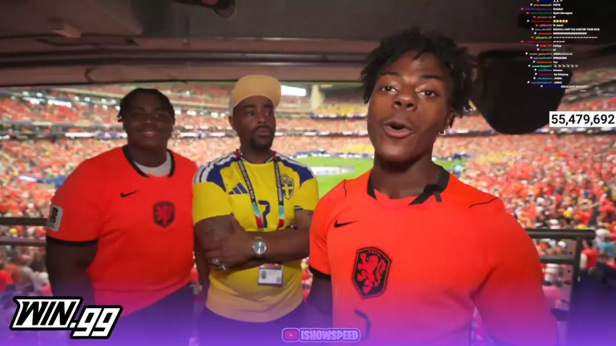 iShowSpeed takes his dad and brother to their first World Cup Match