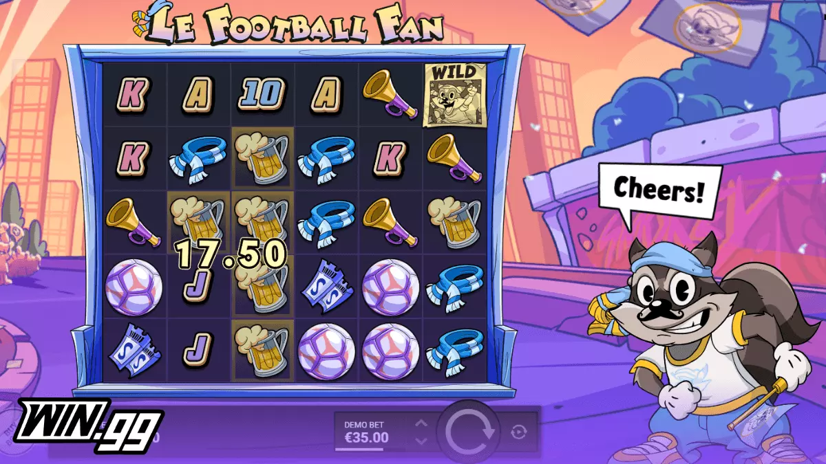 Is Le Football Fan a perfect World Cup slot?