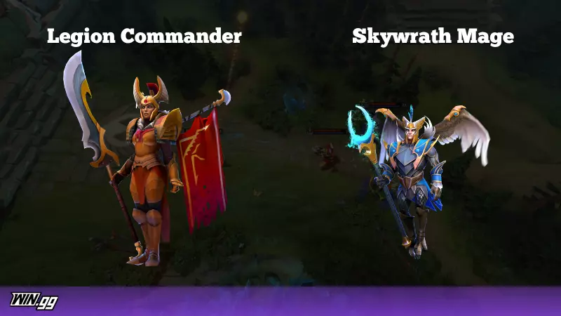 legion commander and skywrath mage