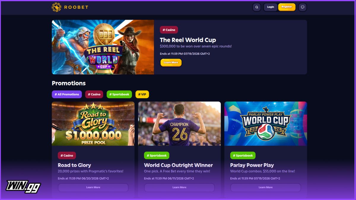 roobet world cup betting bonuses and promotions