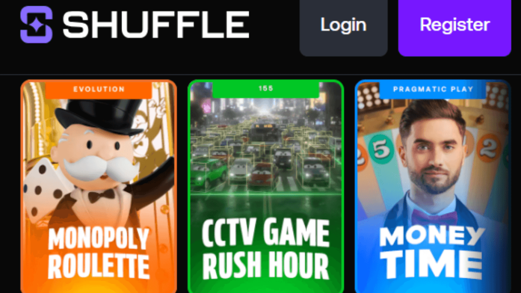 Shuffle crypto casino app