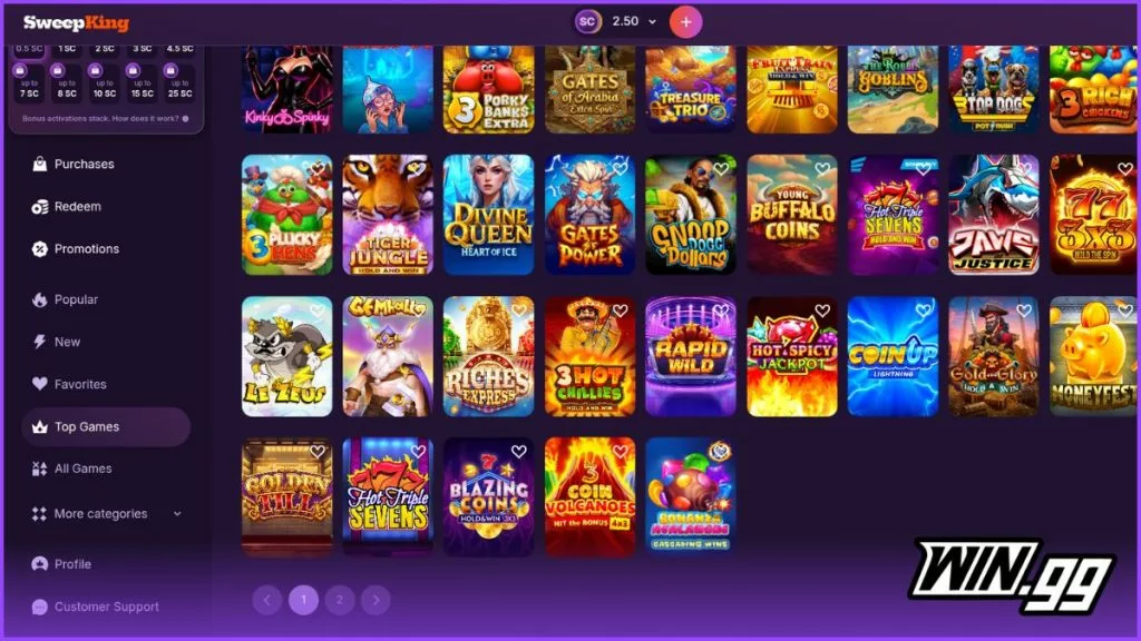 sweepking casino review