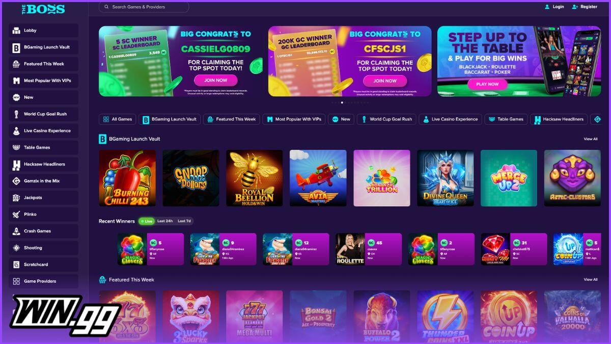 theboss social casino