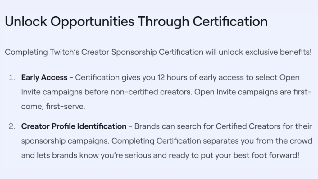 twitch certificate