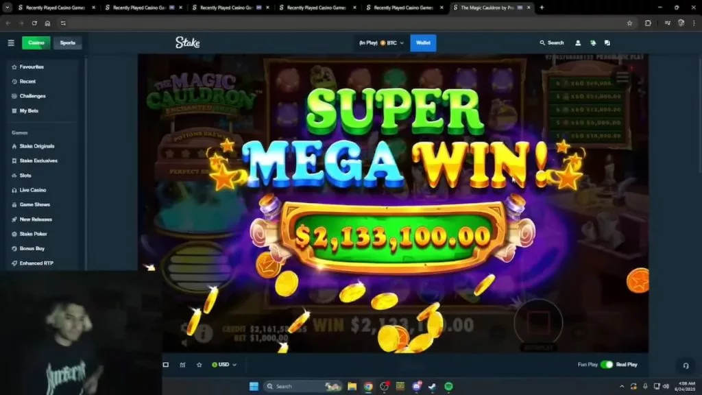 xQc Magic Cauldron greatest win