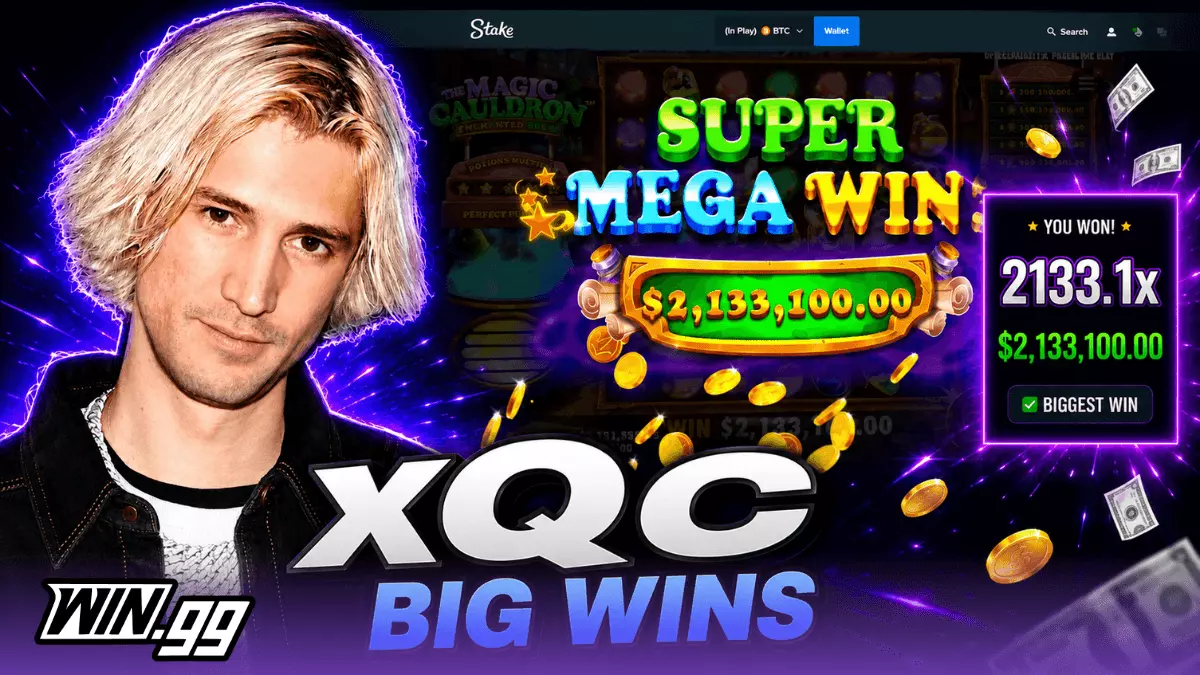 Here is a look at xQc’s greatest wins from online slots