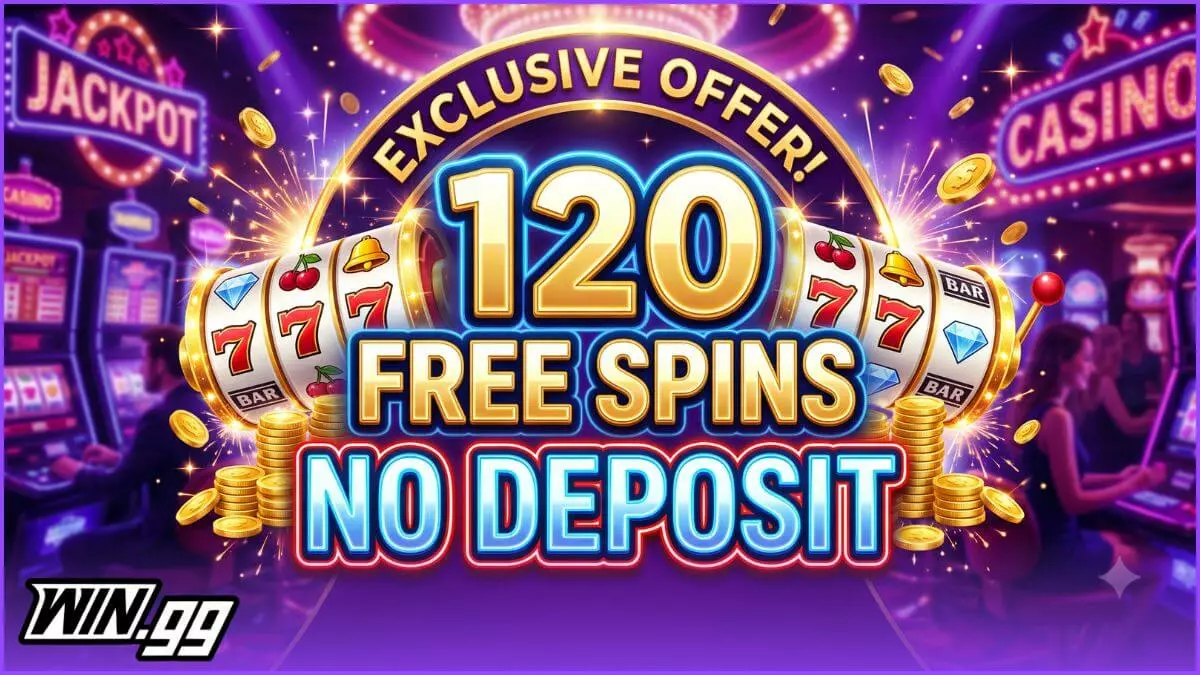 120 Free Spins No Deposit Casino Bonuses