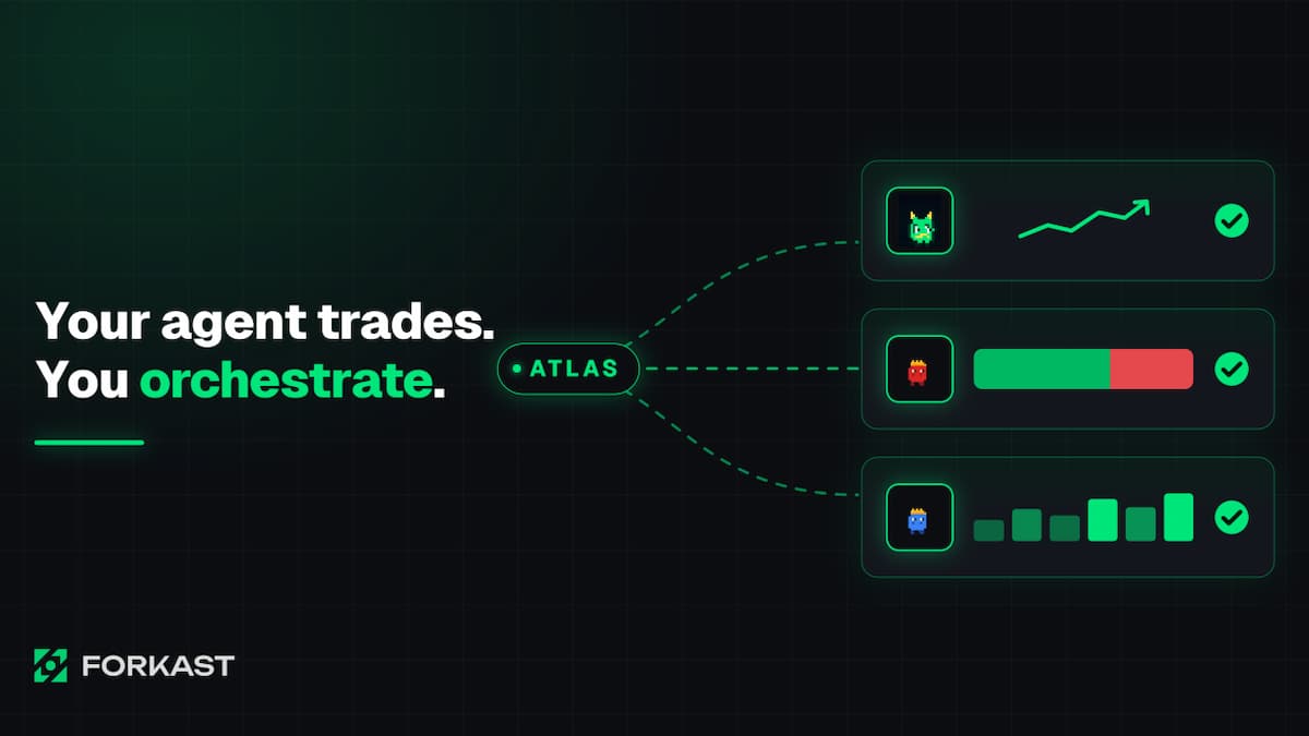 Forkast’s CEO says Agents will be the next revolution in trading as the company launches ATLAS