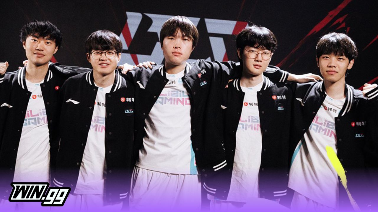 Bilibili Gaming's LoL team