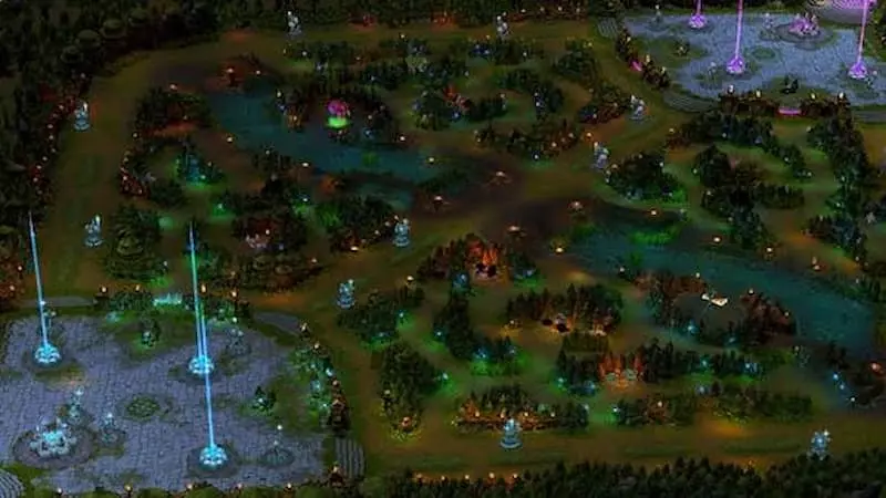 League Classic map