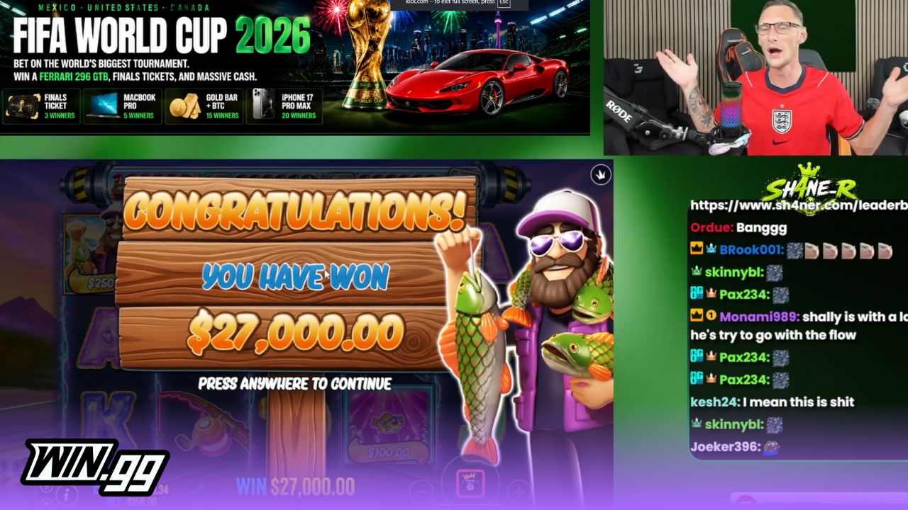 SH4NE making $27k on Reel Kingdom