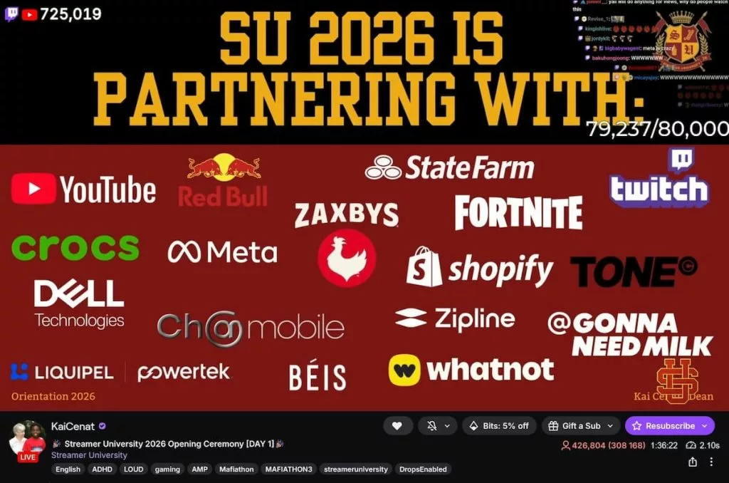 Streamer University 2026