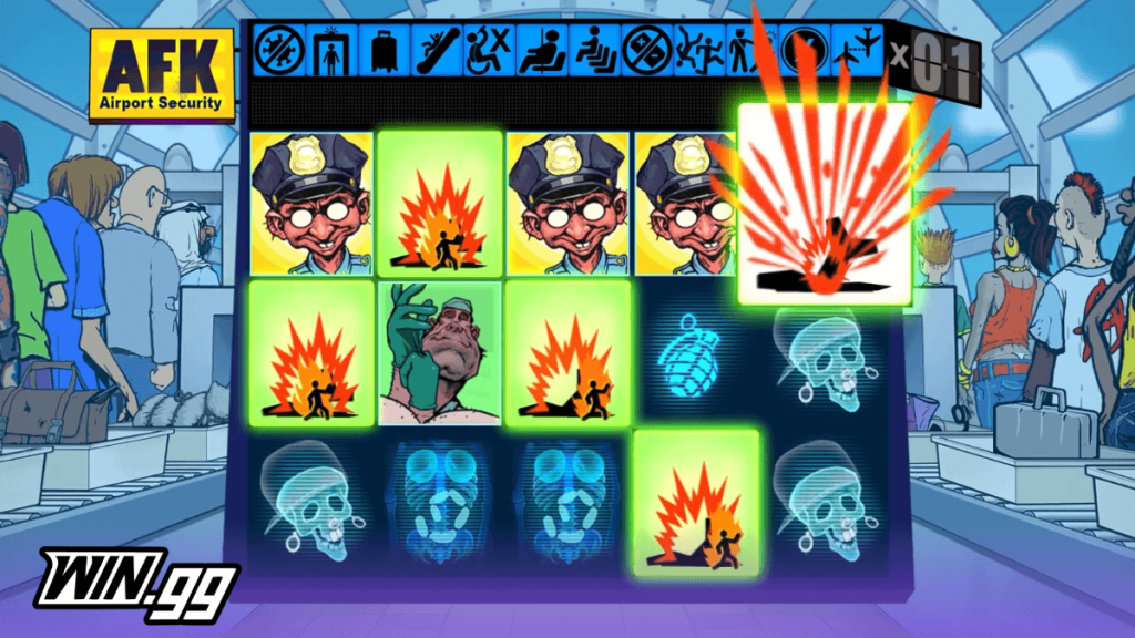 AFK Airport Security Slot free spins