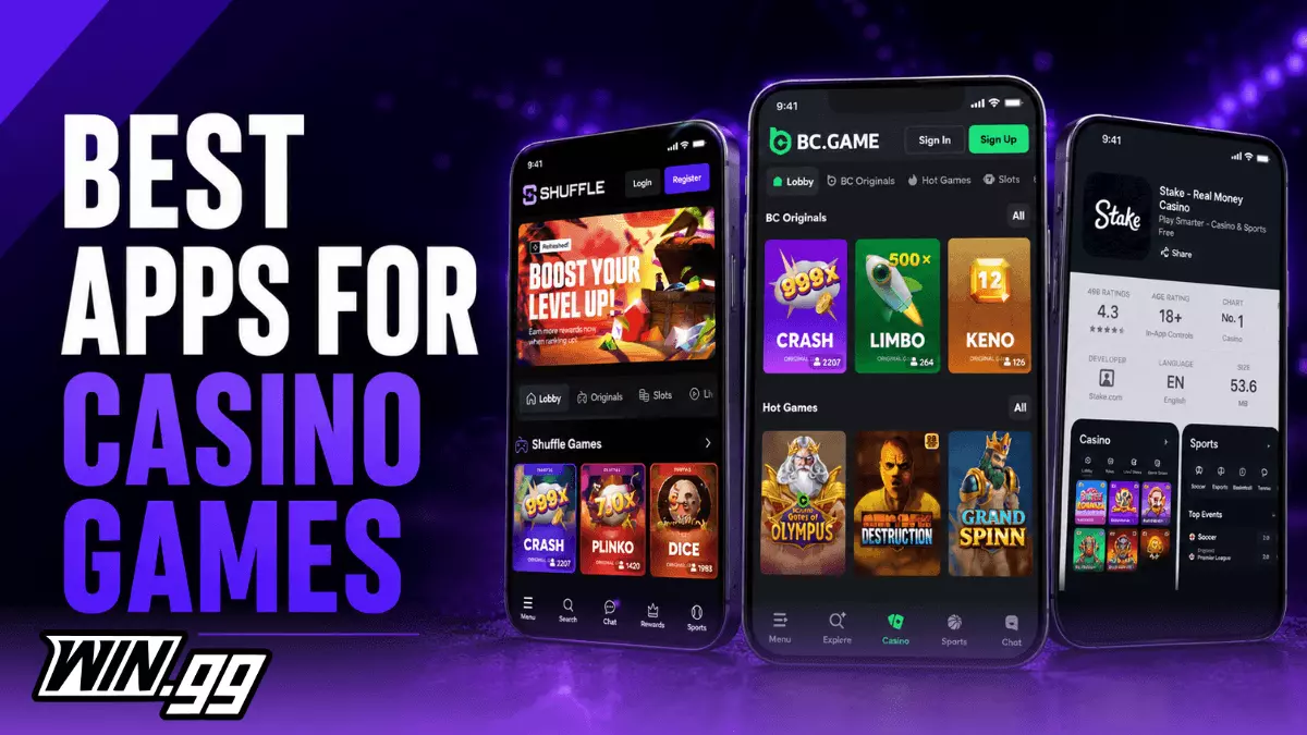 Three Apps for Casino Games That You Should Download