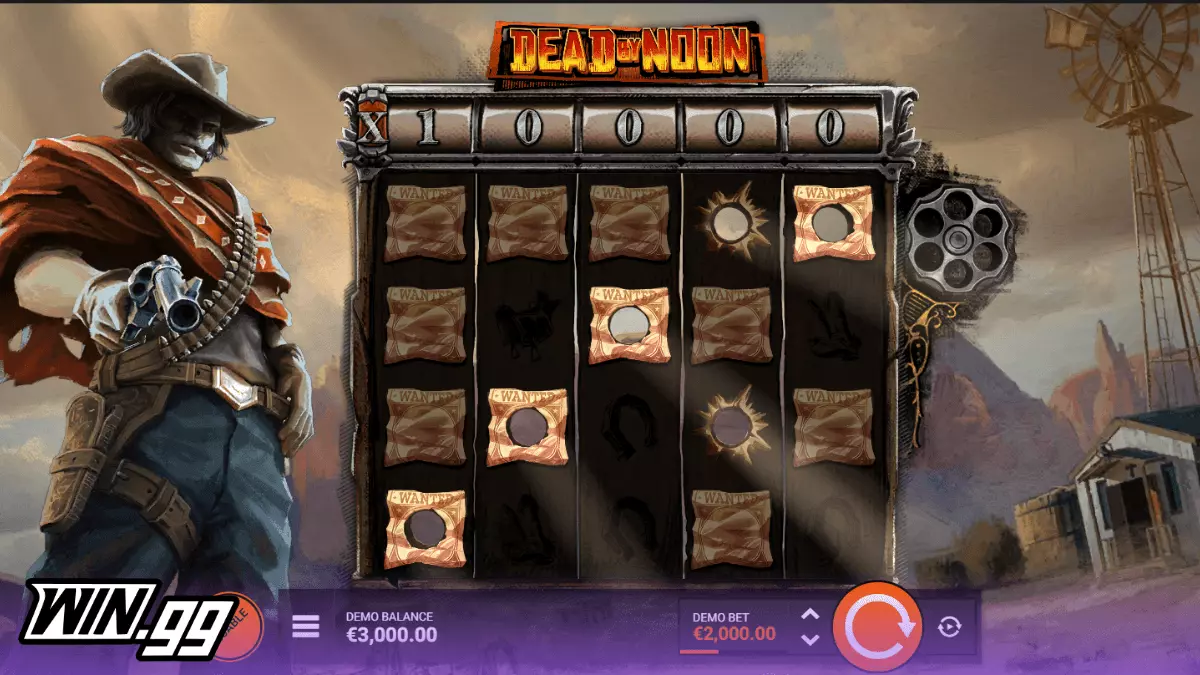 Hacksaw Gaming’s Dead By Noon slot has a 10,000x max win — here’s how to land it!