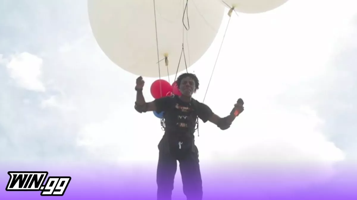 iShowSpeed Hits 60 Million YouTube Subscribers, Falls to the Ground While Flying Using Balloons