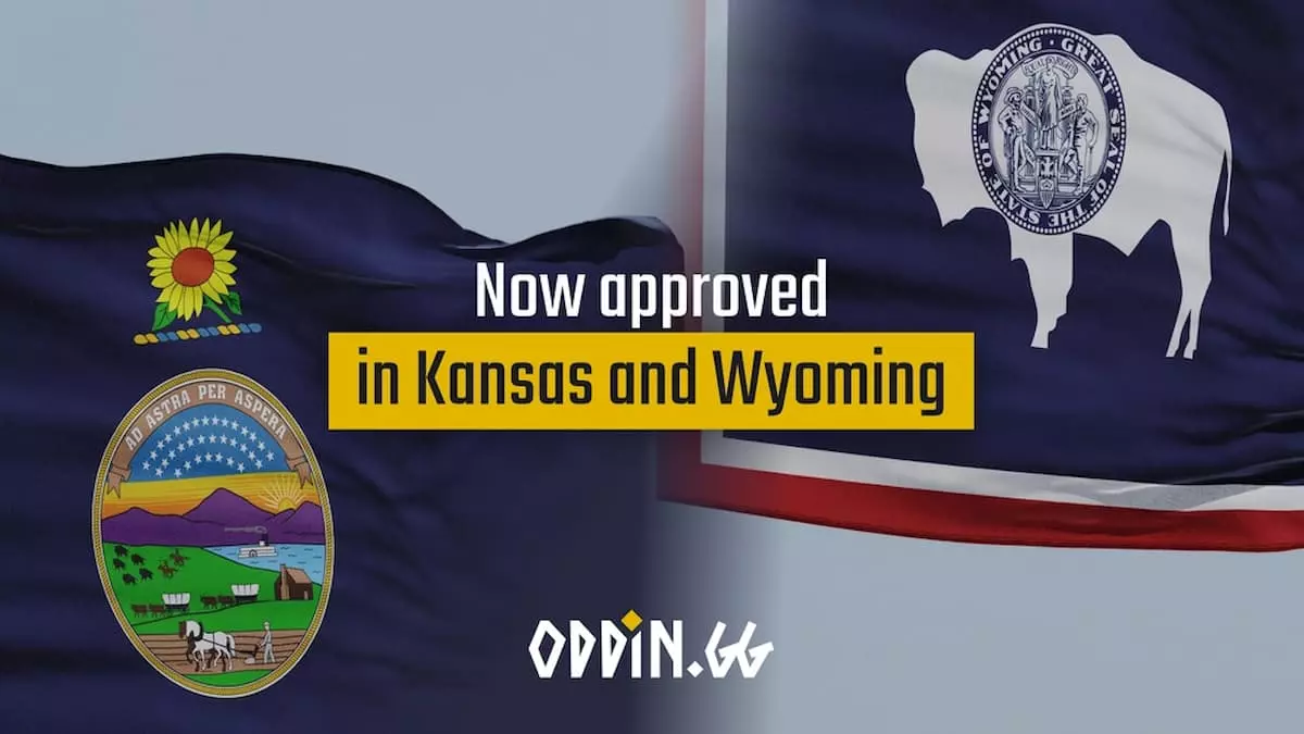 Oddin.gg expands North American footprint with Kansas, Wyoming approvals
