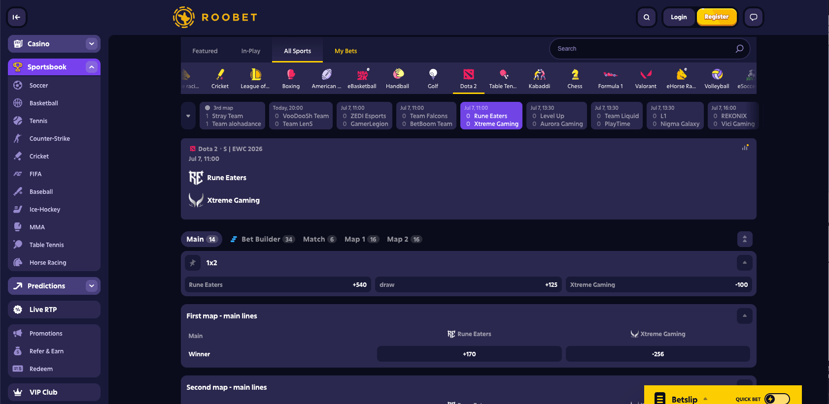 roobet esports world cup