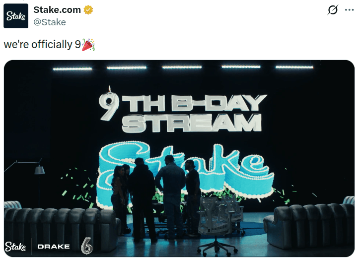 stake.com 9th anniversary