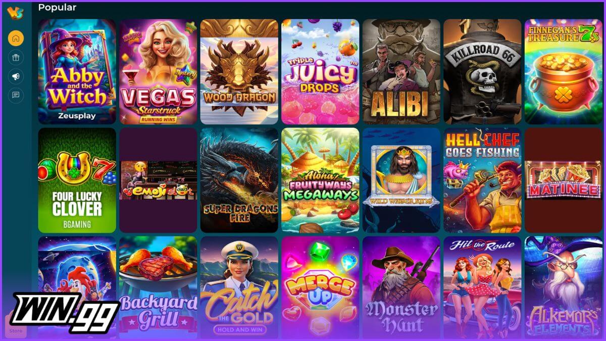 wisespin casino games
