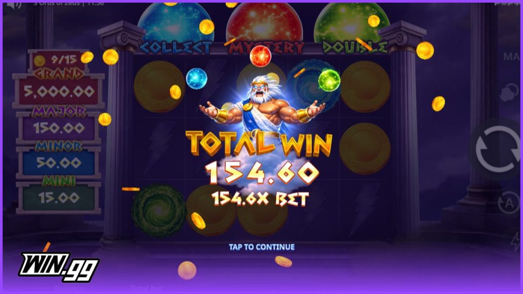 3 orbs of zeus slot