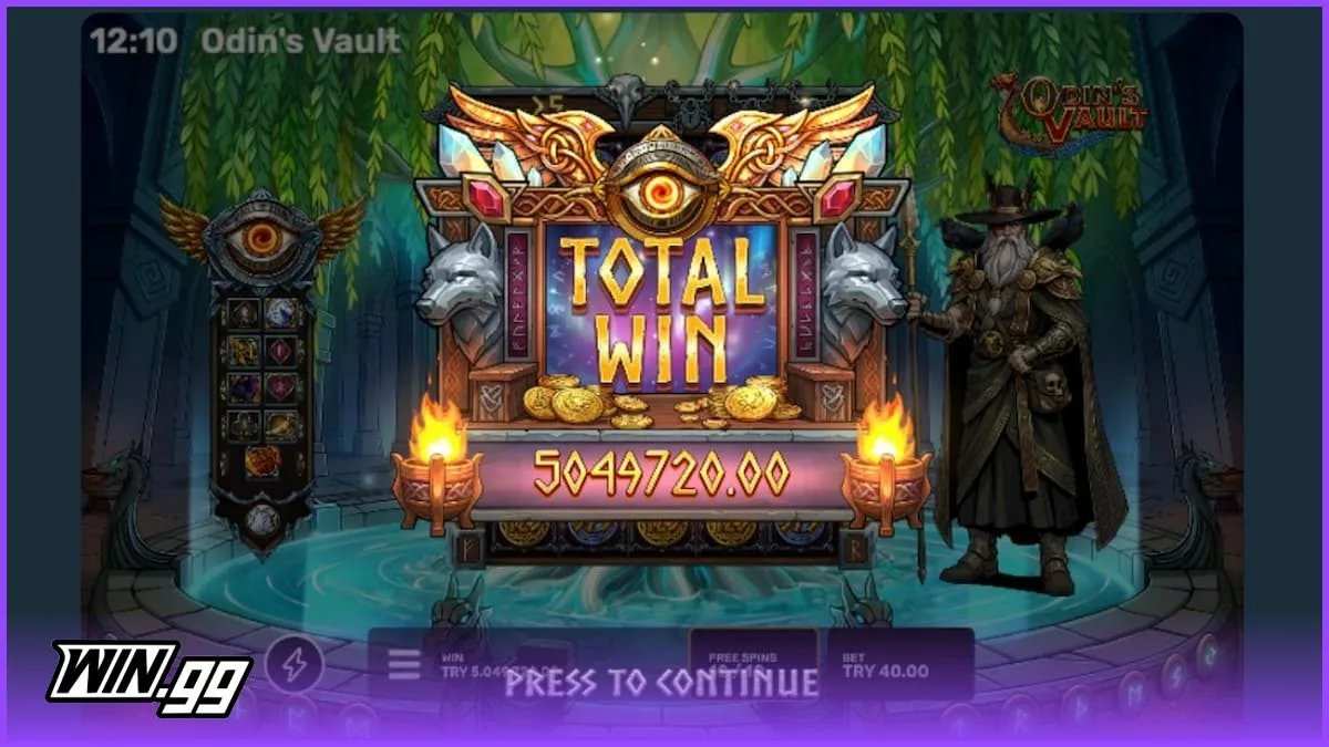 Someone Turned Less Than $1 Into Over $104K on the Odin’s Vault Slot
