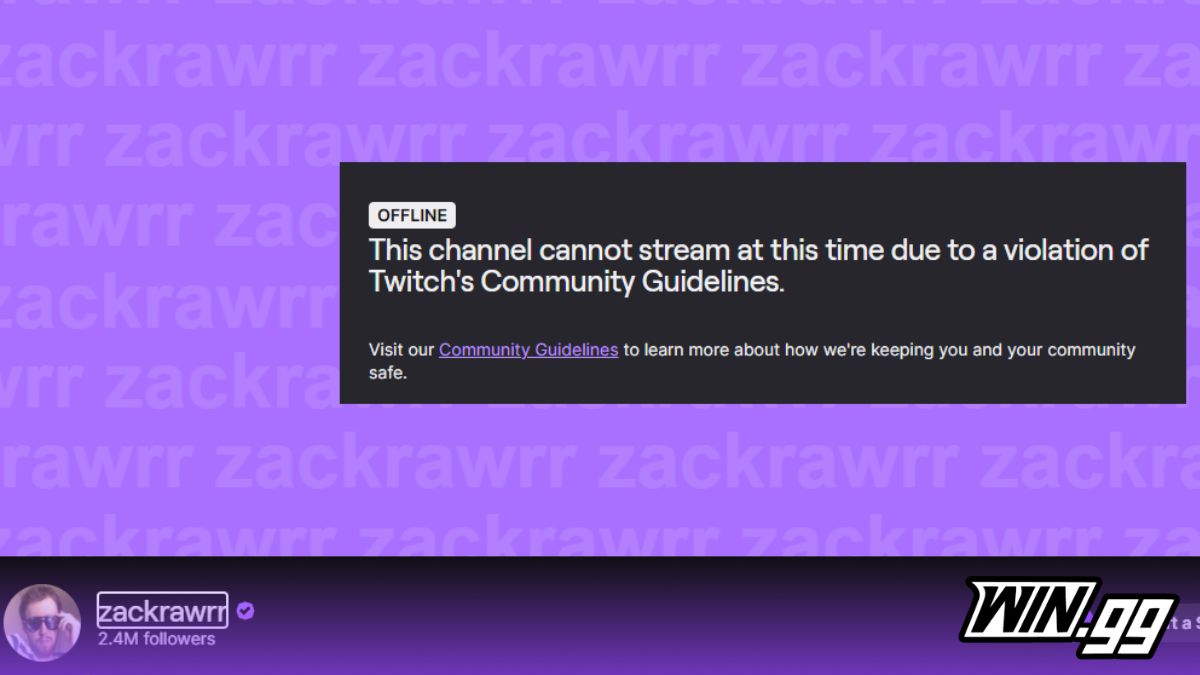 Asmongold health scare Twitch ban