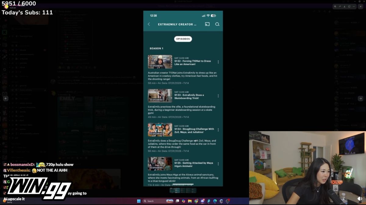 ExtraEmily show Hulu Disney