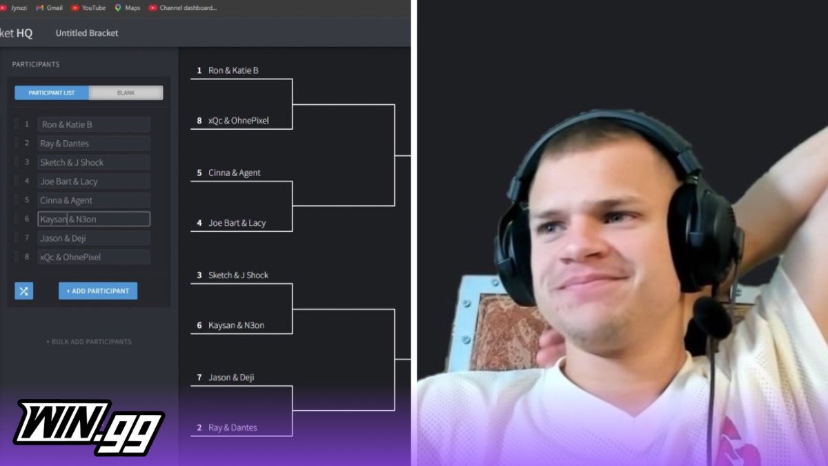 Jynxzi Rainbow Six Siege tournament