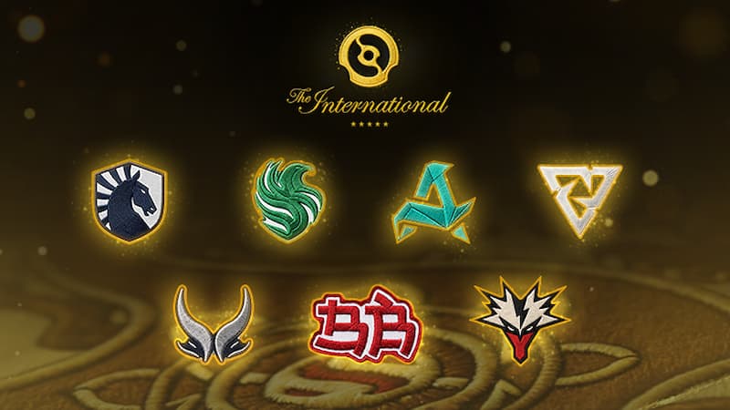 Teams in Dota 2 The International