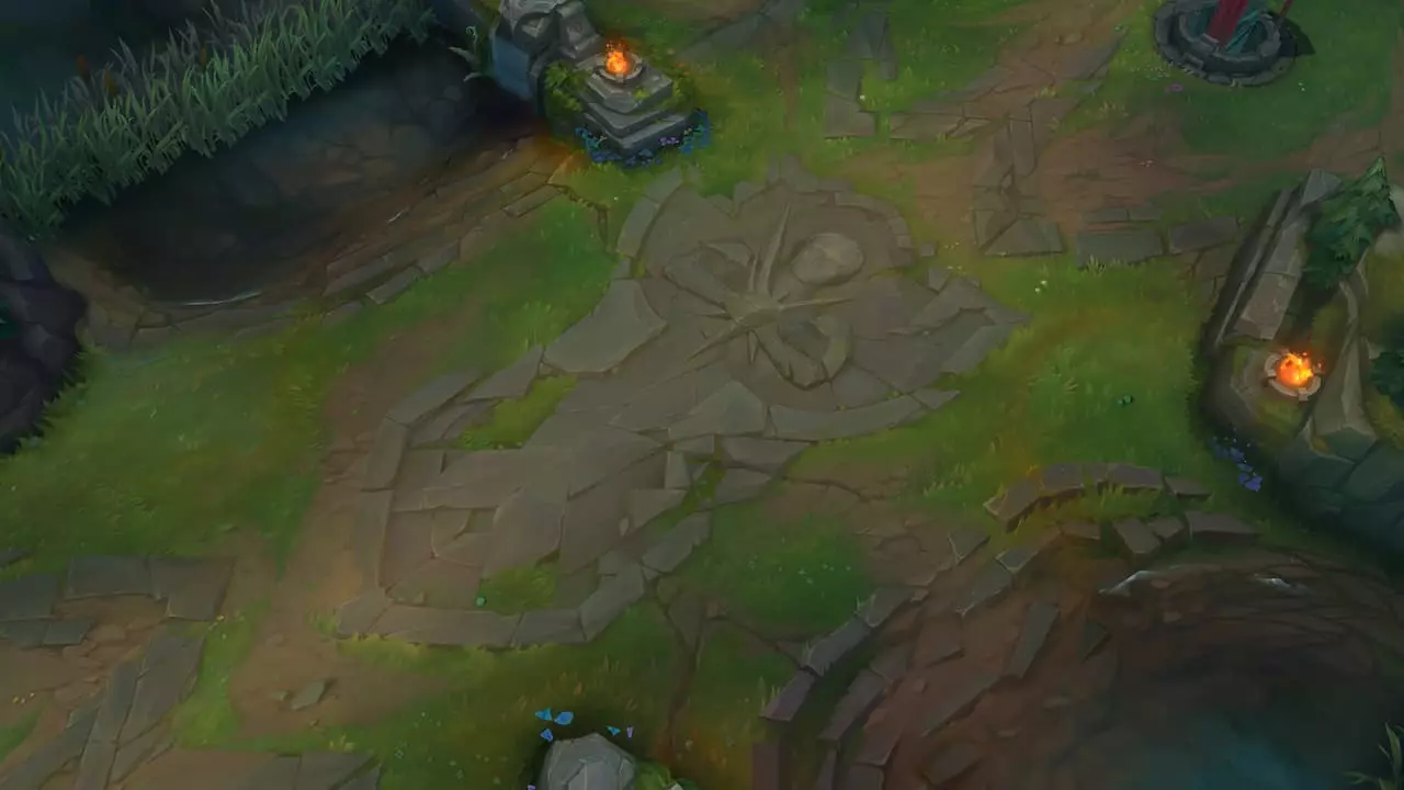 The Hall of Legends map of Caps showing the LEC player