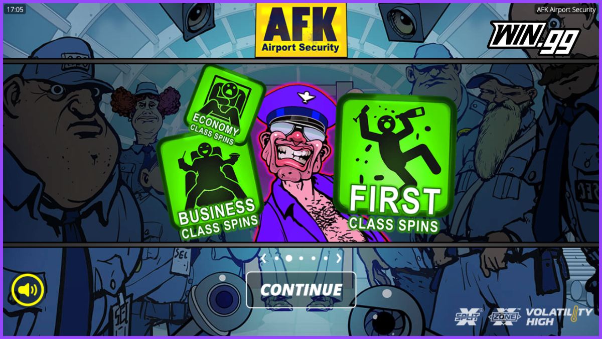 AFK airport security demo