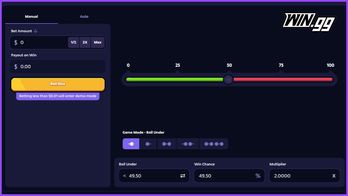 bitcoin casino games - dice