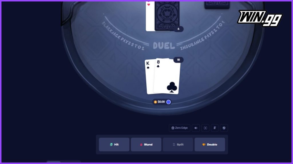 Blackjack Duel casino